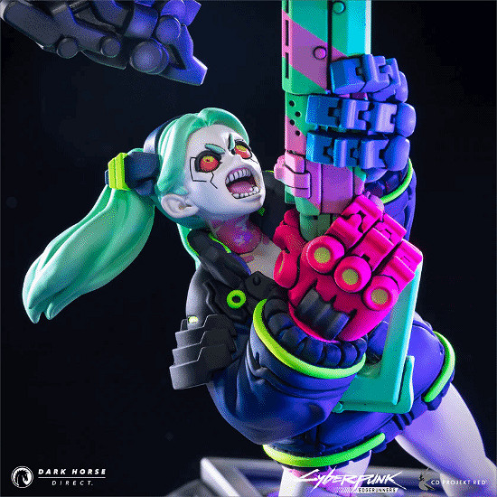 太地獄了!《電馭叛客》麗貝卡“最後一刻”雕像開預訂 太地獄了!《電馭叛客》麗貝卡“最後一刻”雕像開預訂