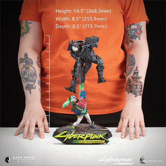 太地獄了!《電馭叛客》麗貝卡“最後一刻”雕像開預訂 太地獄了!《電馭叛客》麗貝卡“最後一刻”雕像開預訂