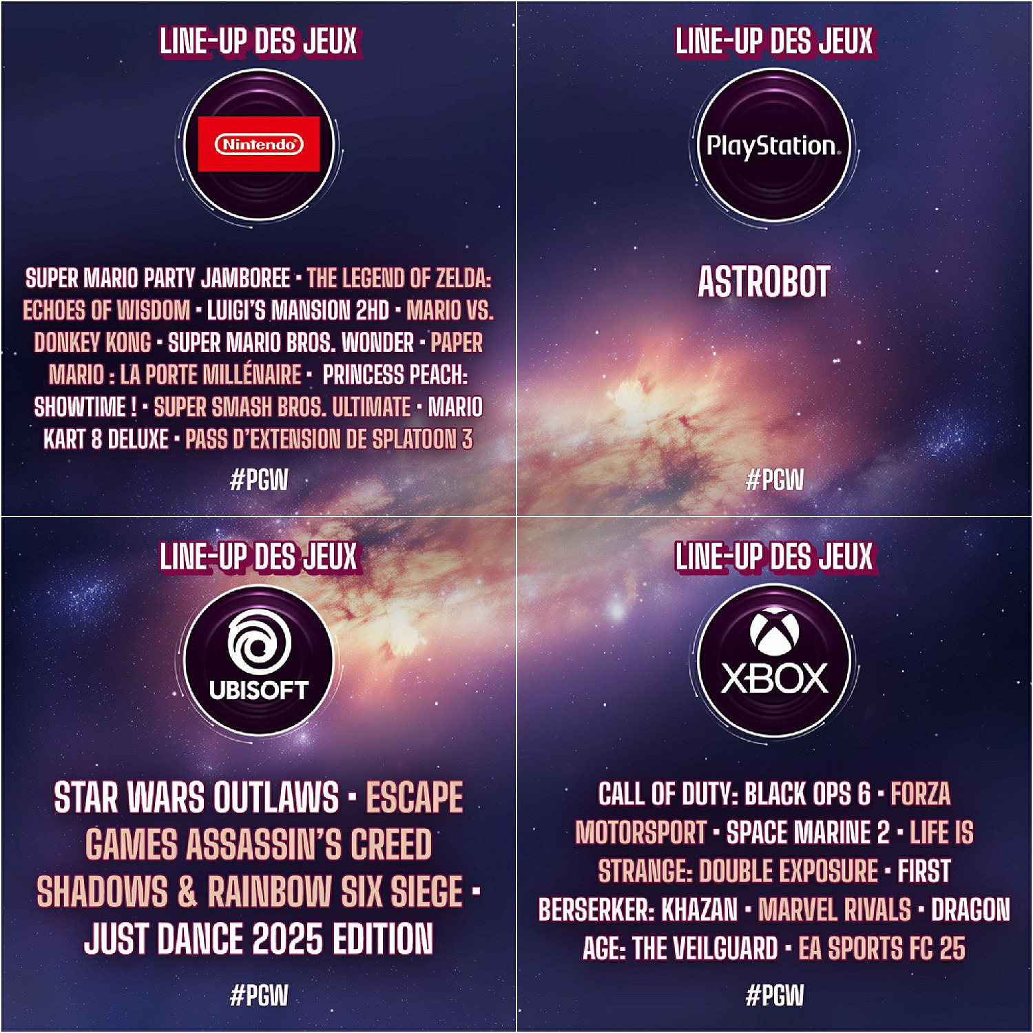 “禦三家”全部參加巴黎遊戲周 玩家嘲笑索尼參展遊戲陣容寒酸 “禦三家”全部參加巴黎遊戲周 玩家嘲笑索尼參展遊戲陣容寒酸