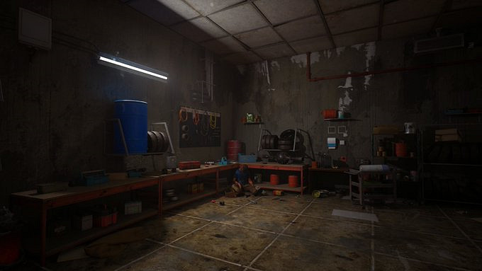 《寂靜之地:前方之路》畫面截圖:處處透露著恐怖! 《寂靜之地:前方之路》畫面截圖:處處透露著恐怖!