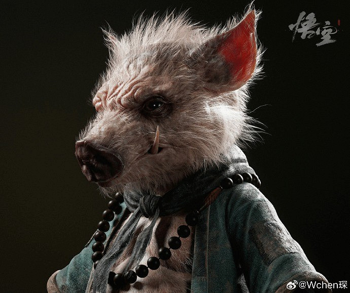 《黑神話》3D建模大賞：超帥天蓬鐵扇公主亢金星君等