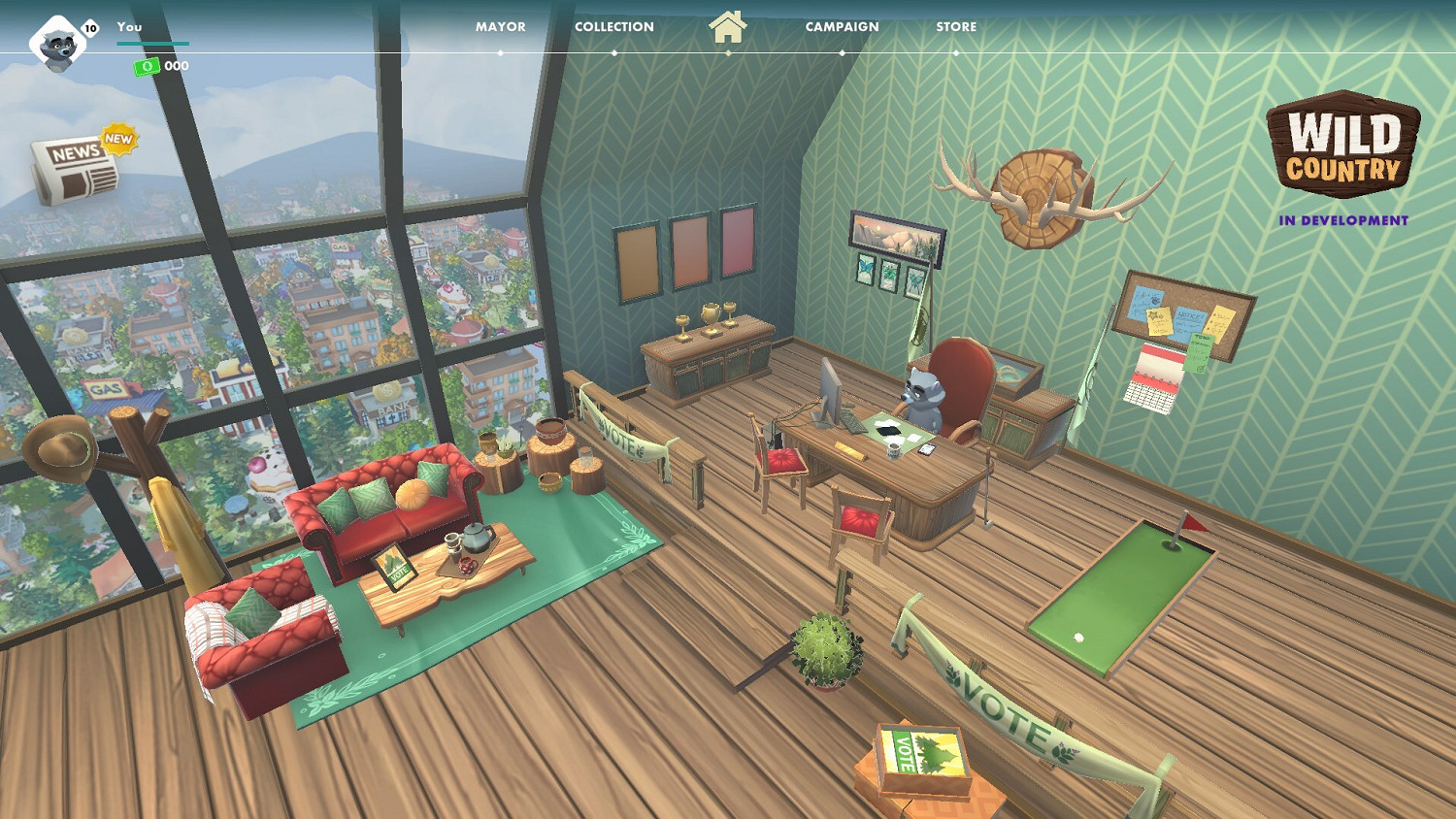 《萌獸鎮：建城卡鬥》(Wild Country) 將於10月26日發布