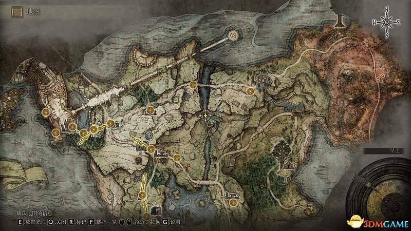 《大俠立誌傳》心湖藏寶圖位置