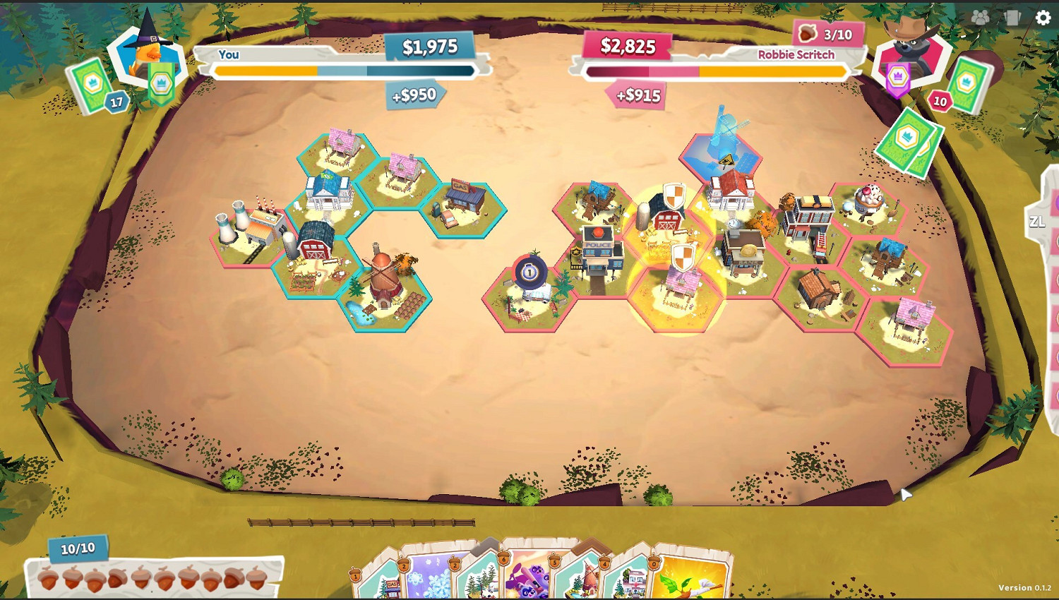 《萌獸鎮：建城卡鬥》(Wild Country) 將於10月26日發布