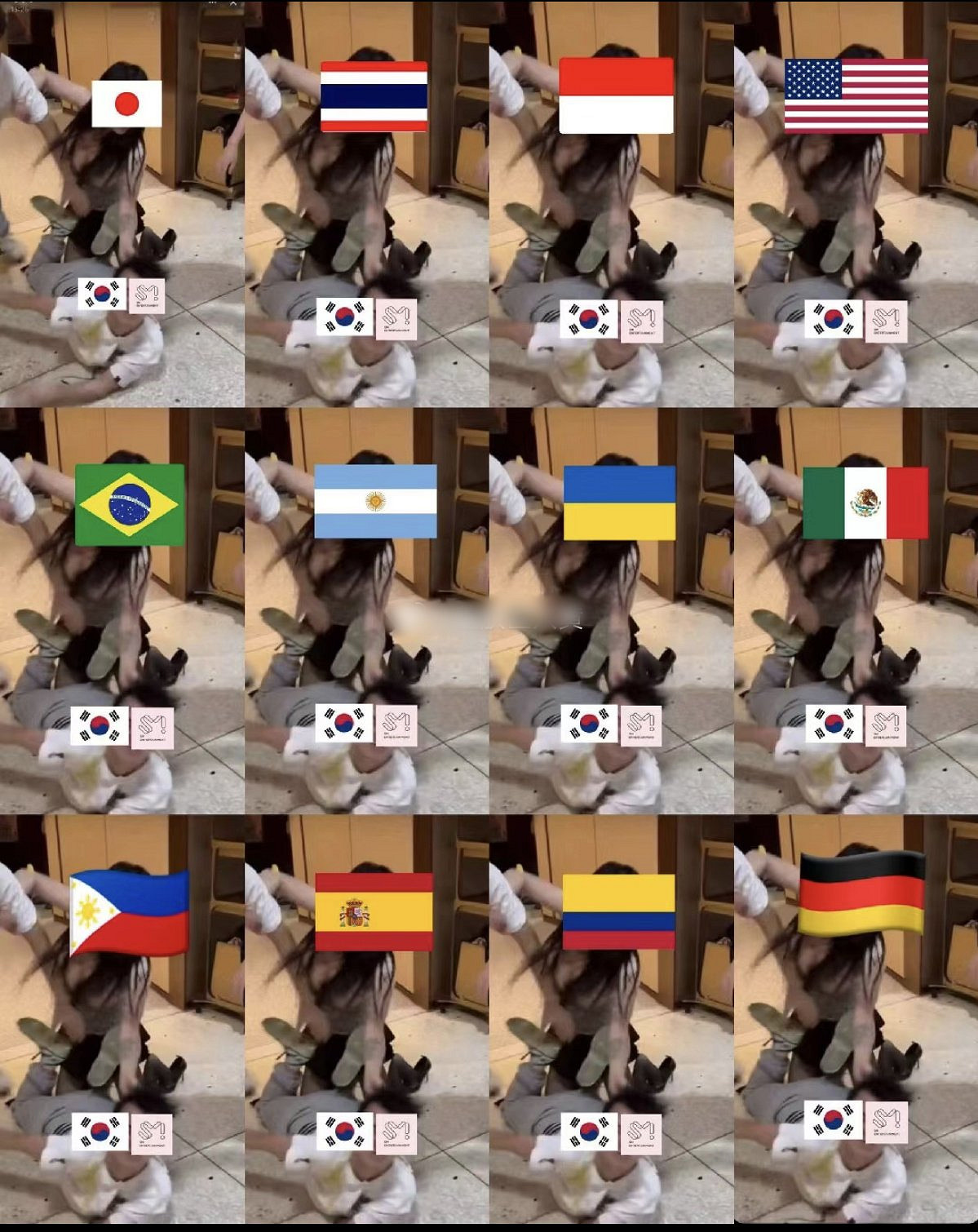 《最終幻想7:重製版》二創同人圖 復刻TS大戰通訊錄 《最終幻想7:重製版》二創同人圖 復刻TS大戰通訊錄