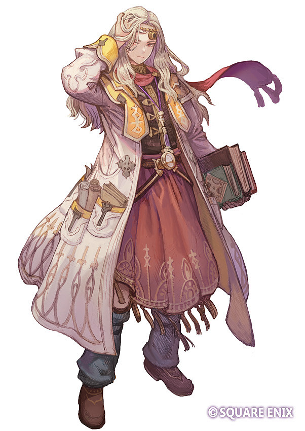 《聖劍傳說》新作早期角色設計圖：帕爾米娜可愛迷人!