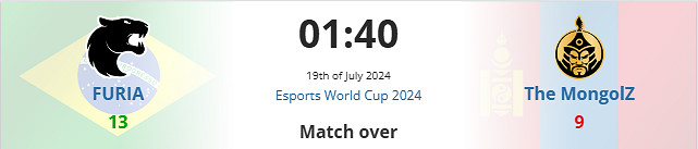 《csgo》沙烏地阿拉伯杯入圍賽FURIA vs MongolZ影片介紹