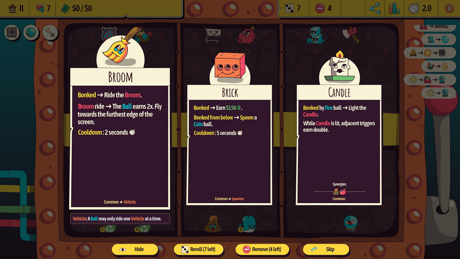 牌組構建彈球類肉鴿遊戲《彈球億萬富翁》現已在Steam平台推出試玩Demo 牌組構建彈球類肉鴿遊戲《彈球億萬富翁》現已在Steam平台推出試玩Demo