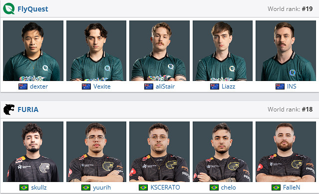 《csgo》沙烏地阿拉伯杯入圍賽FlyQuest vs FURIA影片介紹