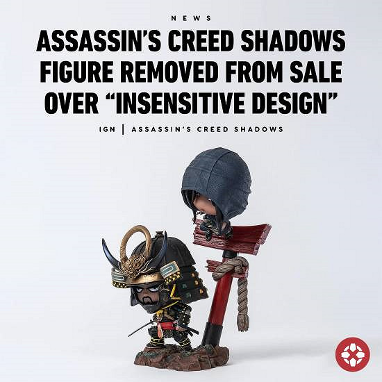 《AC影》Q版手辦重做引熱議 網友：趕緊把黑人換了！