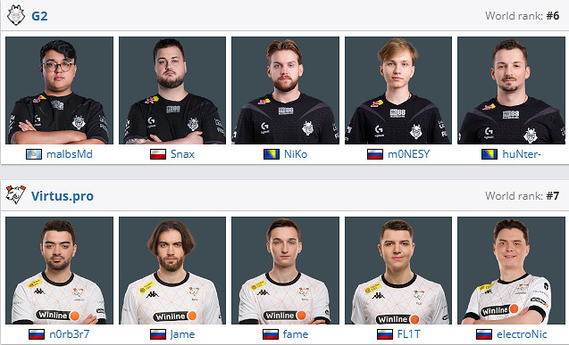 《csgo》沙烏地阿拉伯杯半決賽G2 vs VP影片介紹