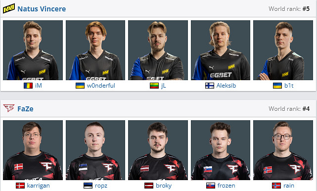 《csgo》沙烏地阿拉伯杯淘汰賽NAVI vs FaZe影片介紹