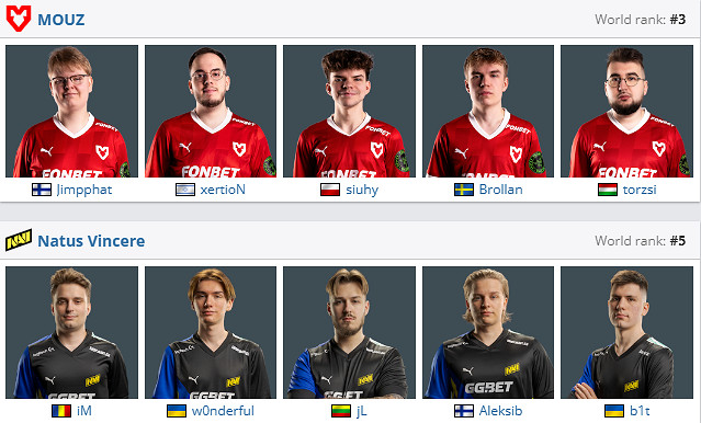 《csgo》沙烏地阿拉伯杯半決賽MOUZ vs NAVI影片介紹