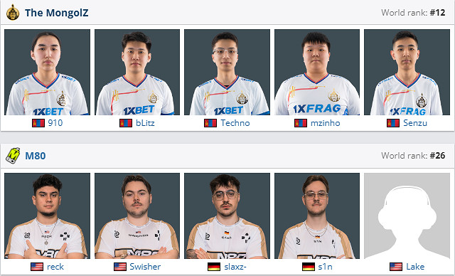 《csgo》沙烏地阿拉伯杯入圍賽MongolZ vs M80影片介紹