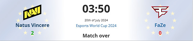 《csgo》沙烏地阿拉伯杯淘汰賽NAVI vs FaZe影片介紹