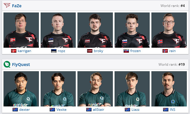 《csgo》沙烏地阿拉伯杯公開賽FaZe vs FlyQuest影片介紹