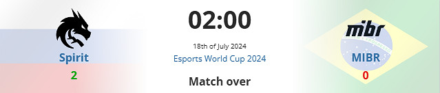 《csgo》沙烏地阿拉伯杯公開賽Spirit vs MIBR影片介紹