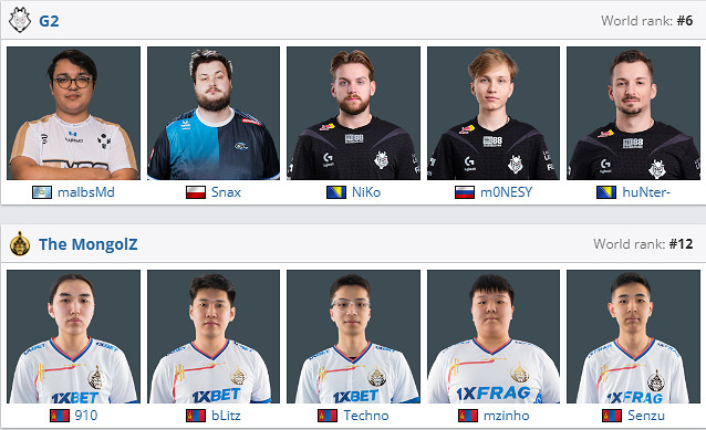 《csgo》沙烏地阿拉伯杯公開賽G2 vs MongolZ影片介紹