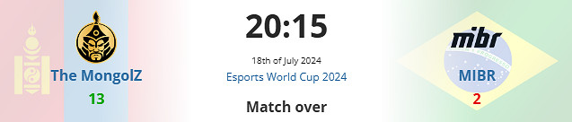 《csgo》沙烏地阿拉伯杯入圍賽MongolZ vs MIBR影片介紹