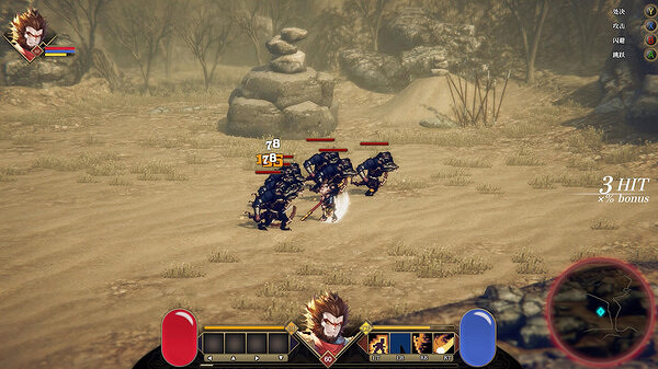 免費同人遊戲《崛起力量: 添命人之西方旅猴》上線Steam