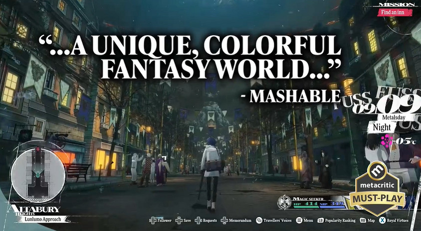 媒體一致好評!Atlus公布《暗喻幻想》媒體讚譽宣傳片 媒體一致好評!Atlus公布《暗喻幻想》媒體讚譽宣傳片