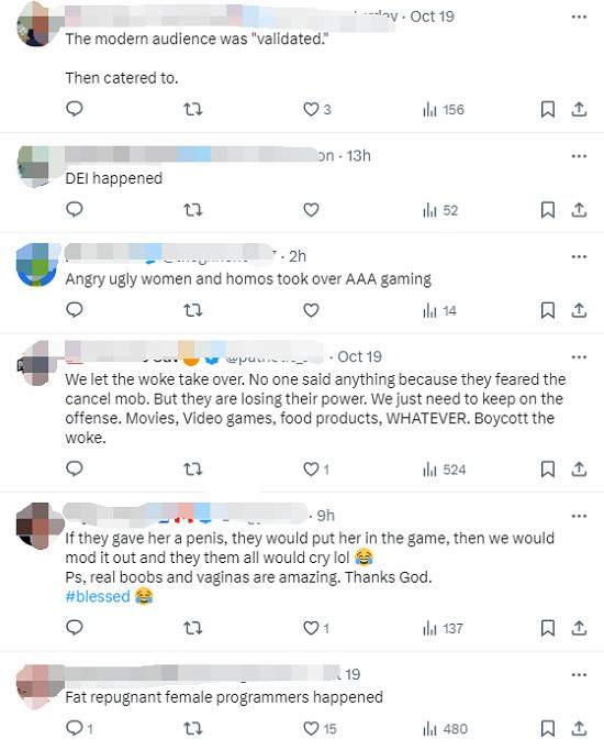 玩家懷念未DEI化的老黑貓並靈魂發文：發生什麽了？