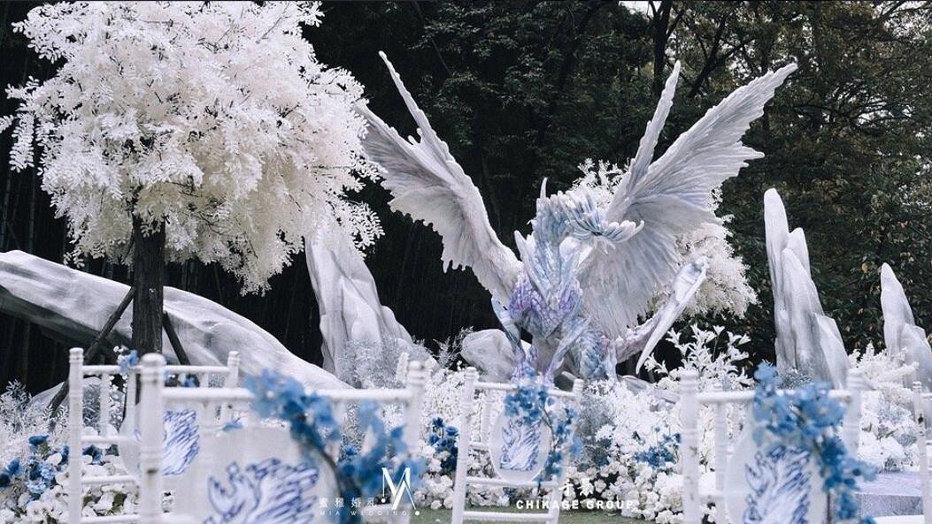 《魔物獵人世界:冰原》主題婚禮 打獵也能找到真愛