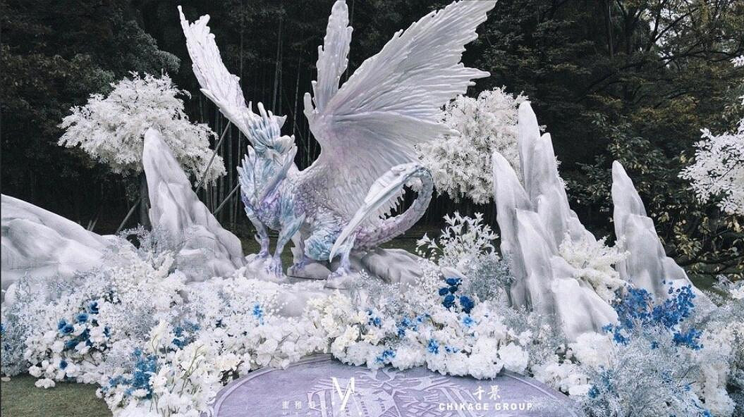 《魔物獵人世界:冰原》主題婚禮 打獵也能找到真愛