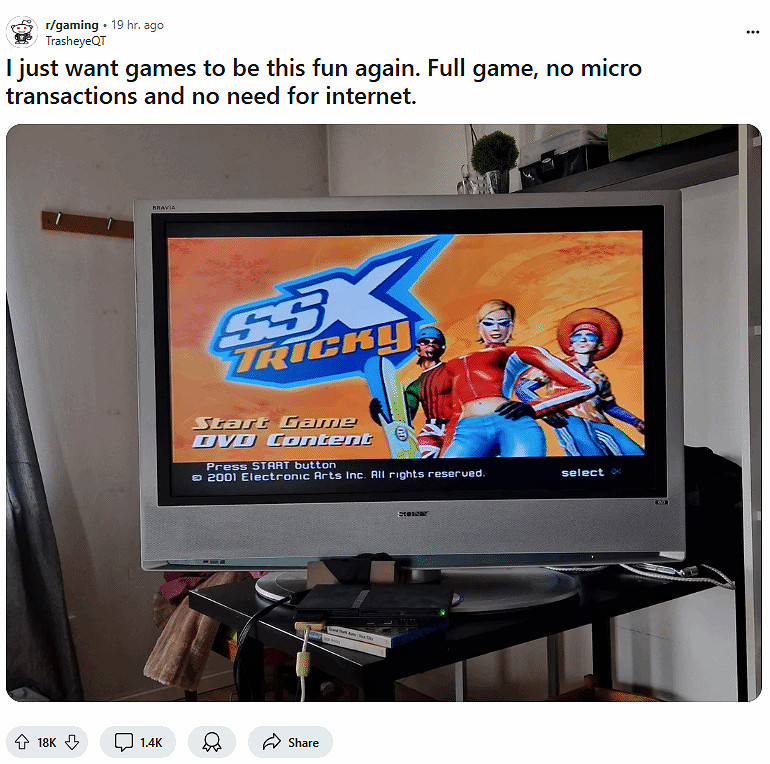 玩家懷念從前的遊戲:不用連網/完整遊戲/也沒小額付費 玩家懷念從前的遊戲:不用連網/完整遊戲/也沒小額付費