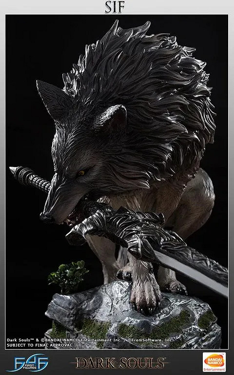 《黑暗之魂》“巨狼希夫”雕像 口銜巨劍獨守陵墓! 《黑暗之魂》“巨狼希夫”雕像 口銜巨劍獨守陵墓!