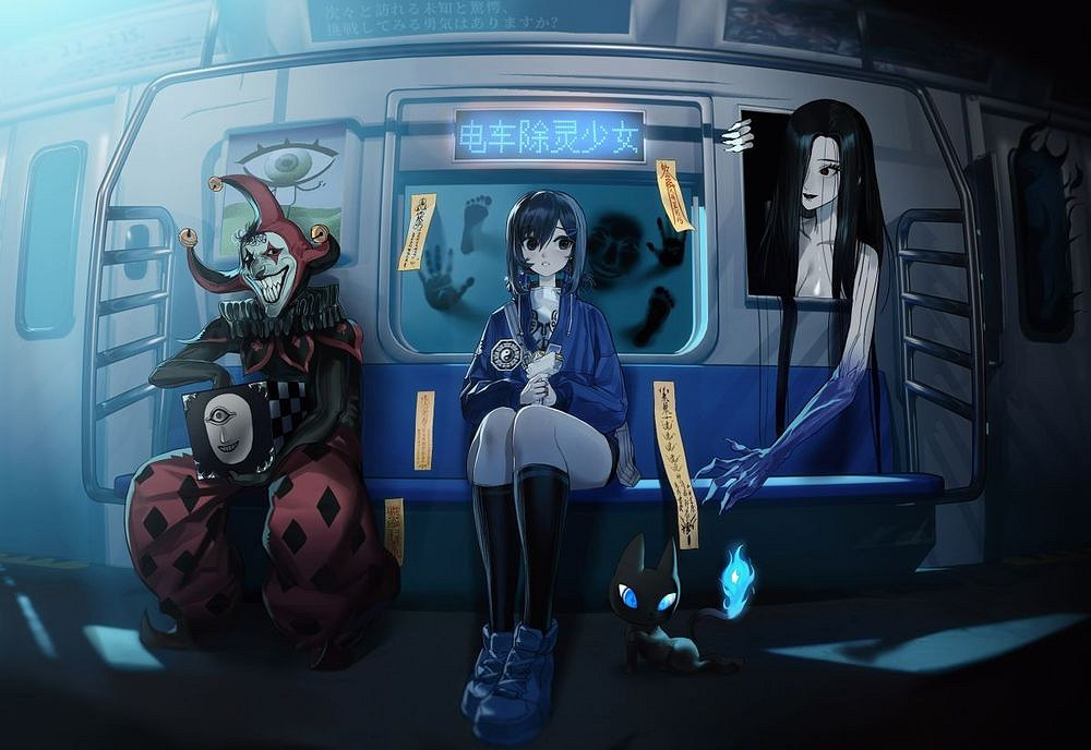 恐怖遊戲《電車除靈少女》：地鐵車廂中的驚悚冒險