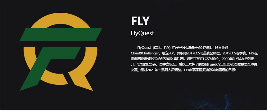 《英雄聯盟》fly戰隊國籍介紹
