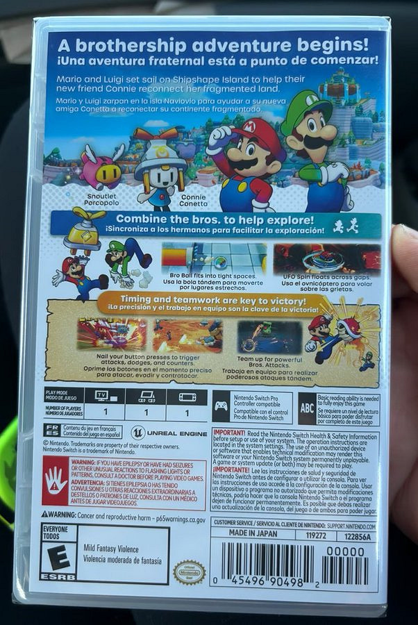 《瑪利歐&路易吉:兄弟齊航!》竟是虛幻引擎開發! 《瑪利歐&路易吉:兄弟齊航!》竟是虛幻引擎開發!