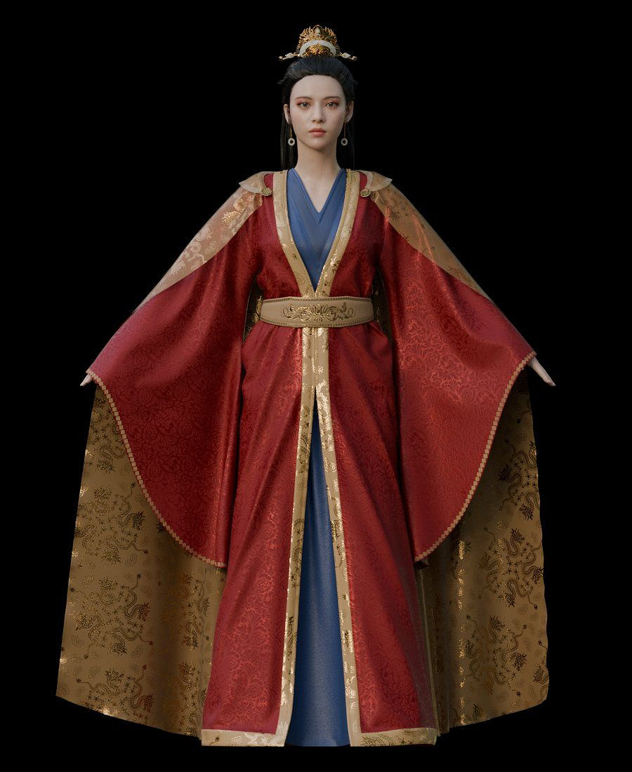 博主自製《黑神話》角色“亢金星君”渲染圖:清麗佳人! 博主自製《黑神話》角色“亢金星君”渲染圖:清麗佳人!