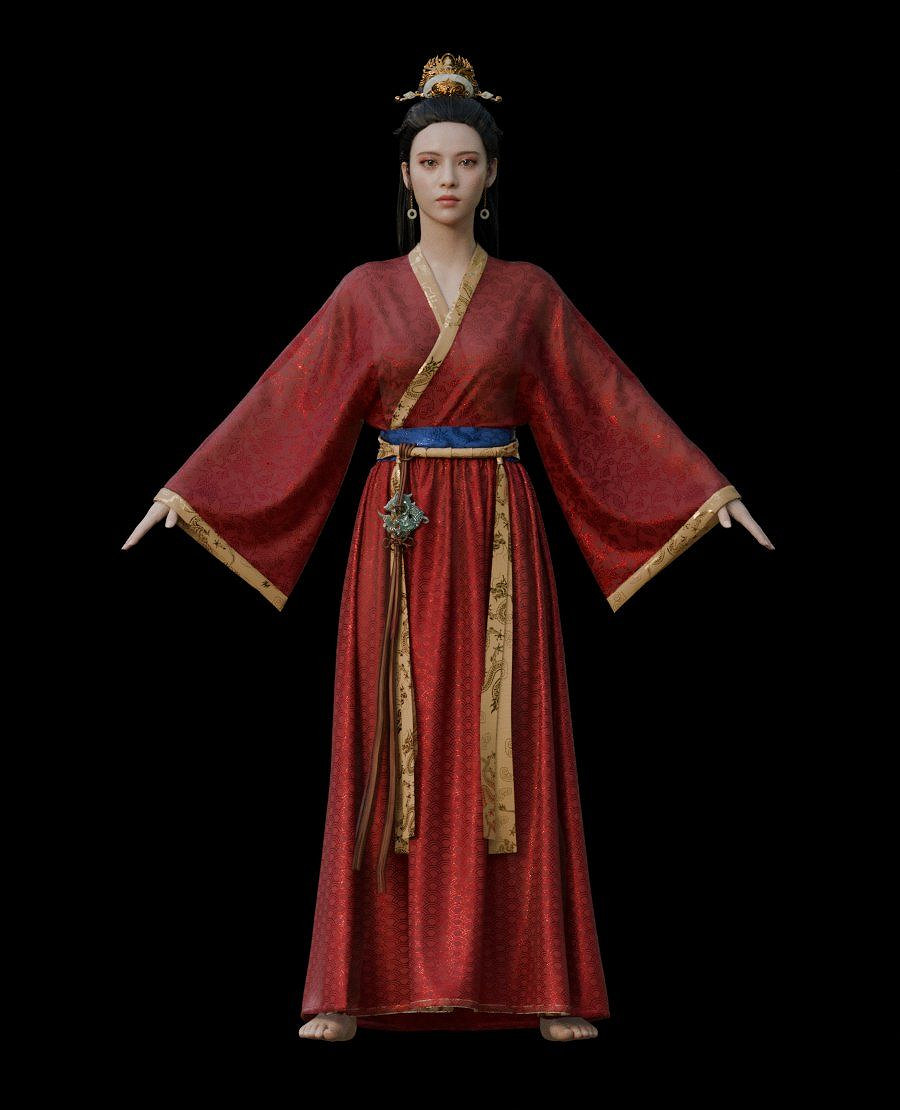 博主自製《黑神話》角色“亢金星君”渲染圖:清麗佳人! 博主自製《黑神話》角色“亢金星君”渲染圖:清麗佳人!