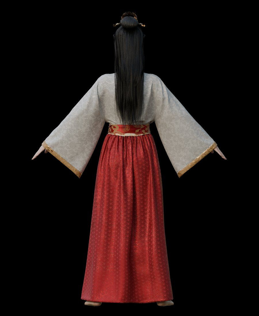 博主自製《黑神話》角色“亢金星君”渲染圖:清麗佳人! 博主自製《黑神話》角色“亢金星君”渲染圖:清麗佳人!