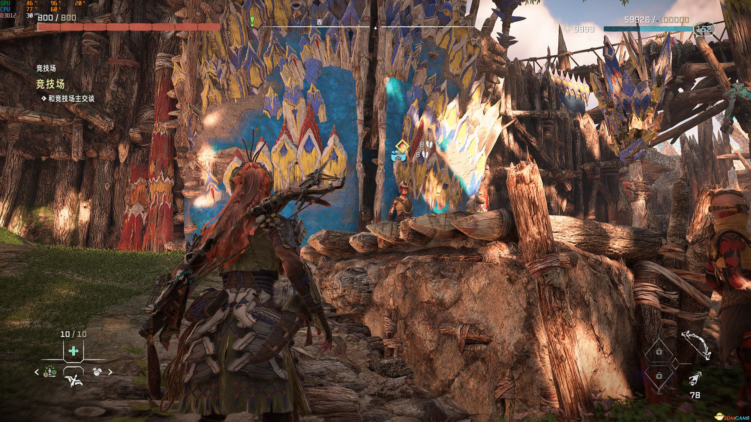 《地平線：西域禁地》格鬥場狩獵試煉場競技場位置 獎杯獲取及獎勵