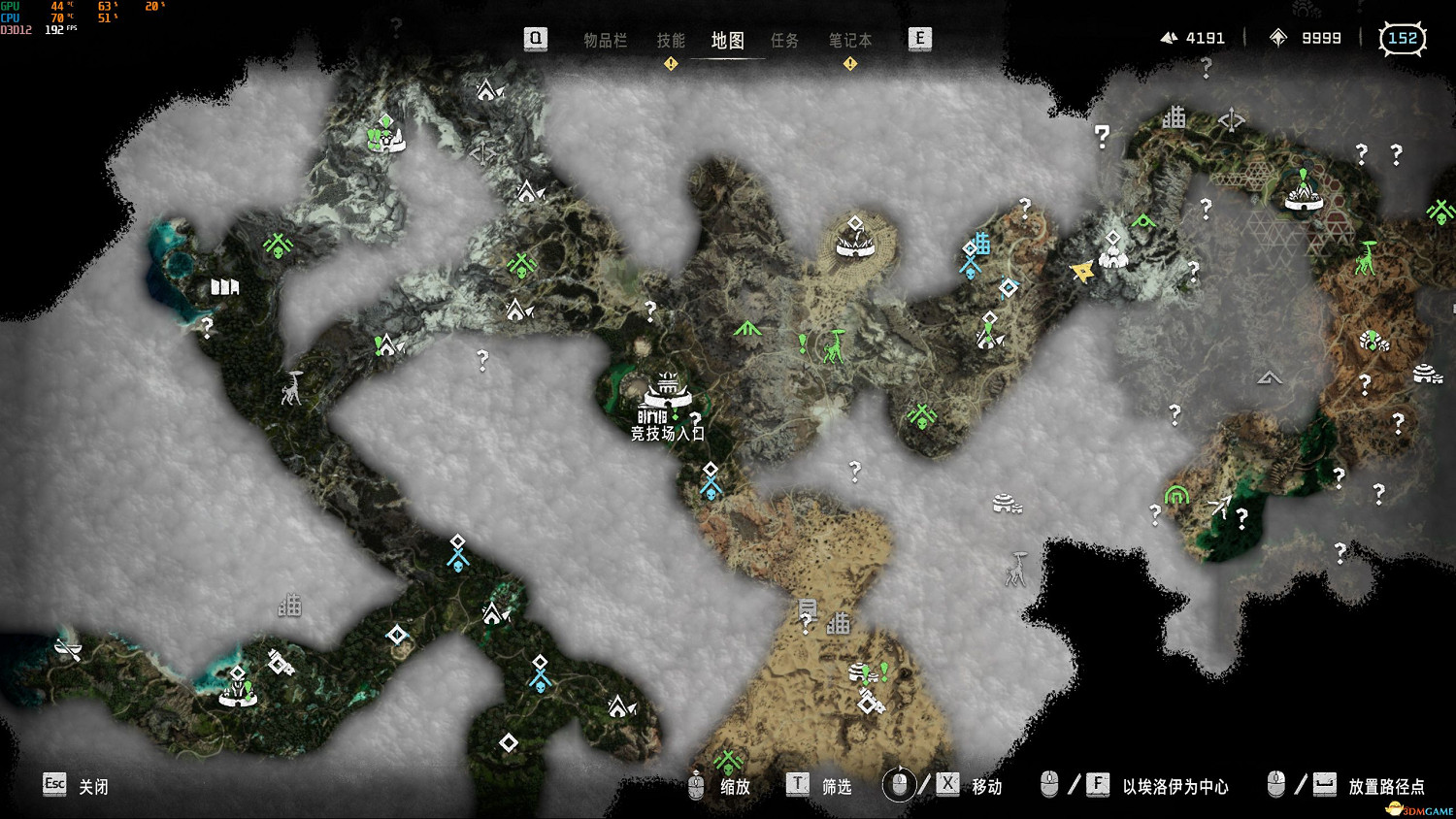 《地平線：西域禁地》格鬥場狩獵試煉場競技場位置 獎杯獲取及獎勵