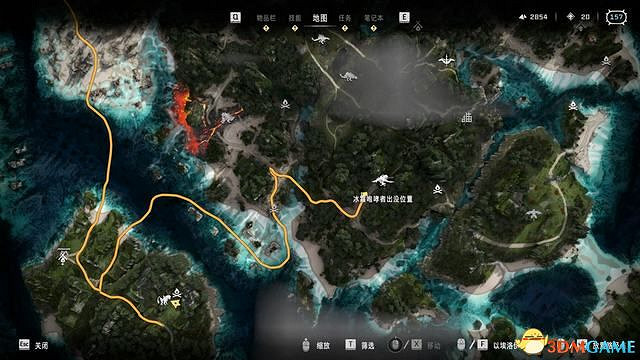 《地平線：西域禁地》炙炎海岸全攻略 dlc全流程全支線全收集攻略