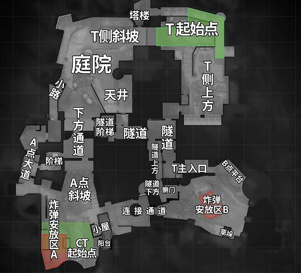 《csgo》死亡遊樂園點位介紹