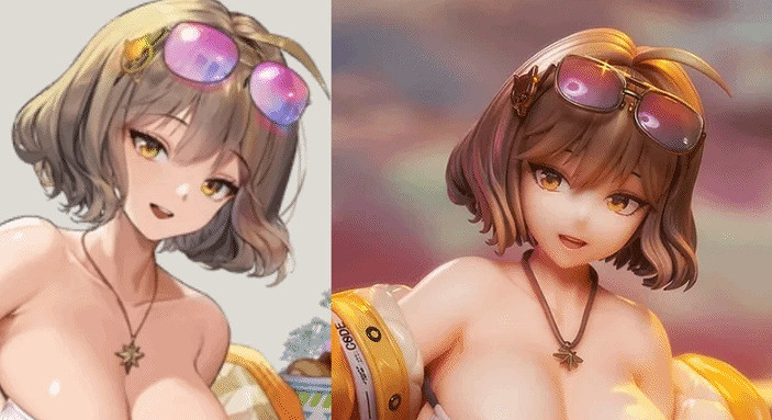 《妮姬:勝利女神》泳裝阿妮斯1:7模型 肉感身材辣爆 《妮姬:勝利女神》泳裝阿妮斯1:7模型 肉感身材辣爆