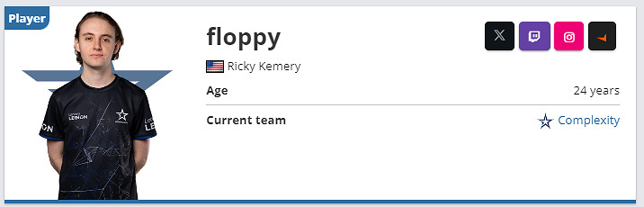 《csgo》floppy個人資料介紹 《csgo》floppy個人資料介紹