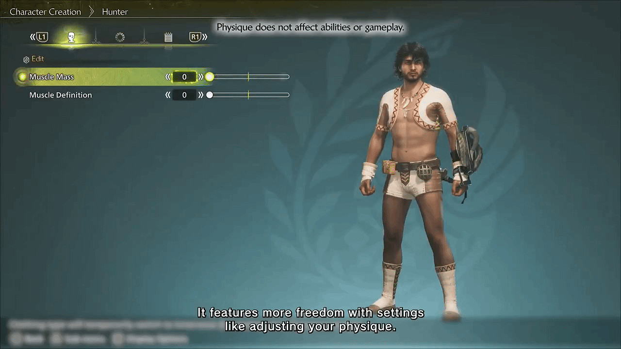 《怪獵：荒野》角色創建展示 自由度高，訊息可繼承