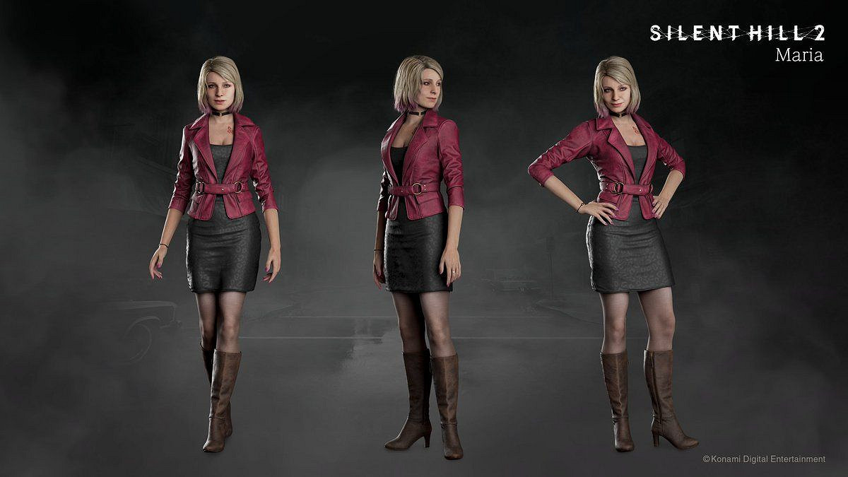 《沉默之丘2重製版》服裝設計圖公布 詹姆斯、瑪麗亞等