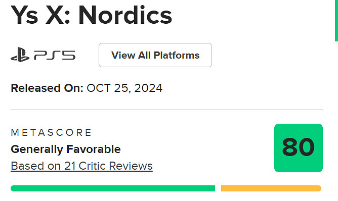 《伊蘇10:北境曆險》M站80分：新玩家入坑的絕佳機會!