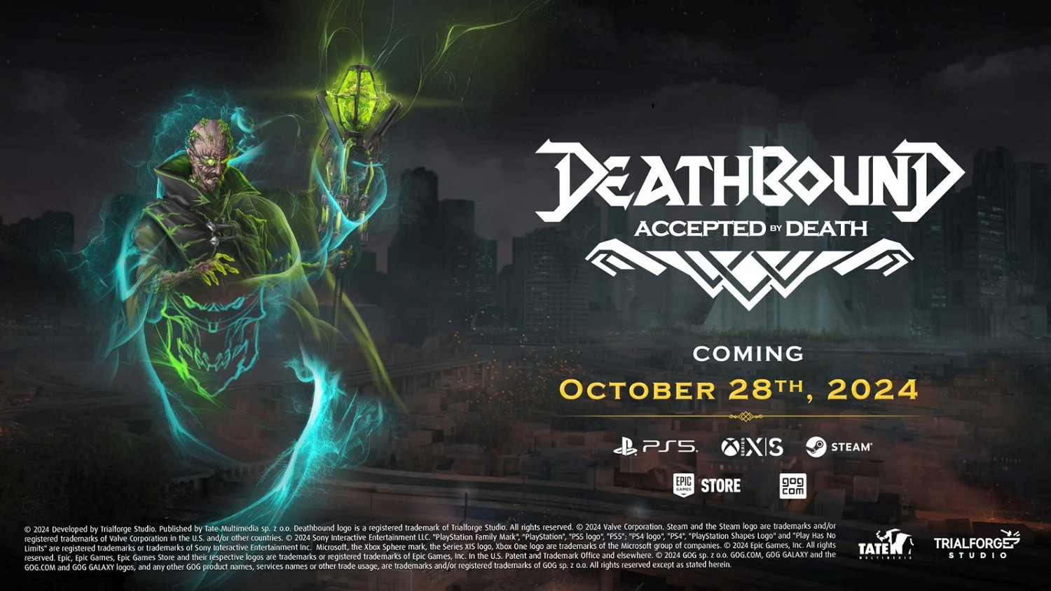 動作角色扮演遊戲《死亡約束》新DLC“死亡接受”預告 10月28日發售