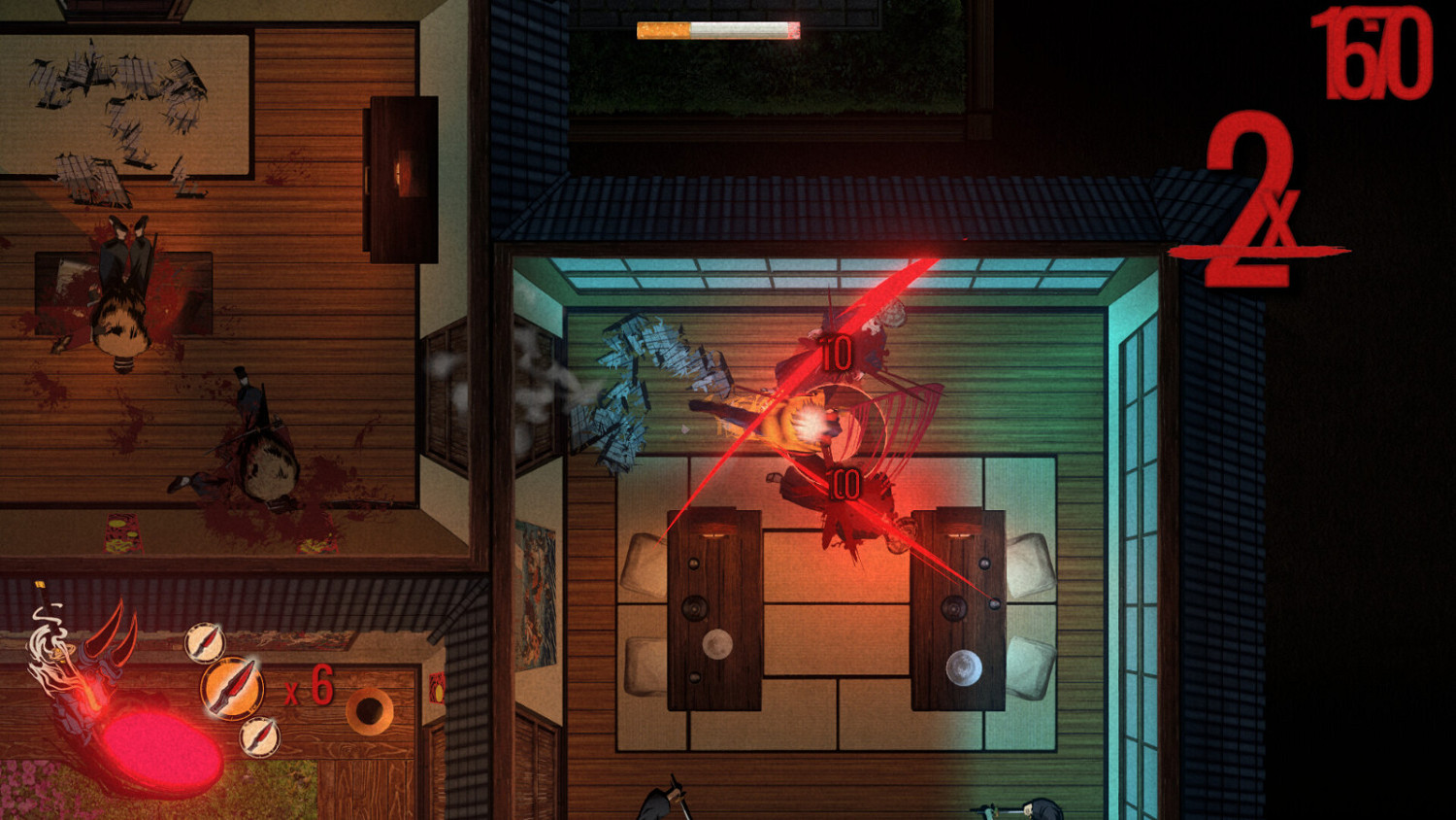 俯視角高速動作遊戲《瘋狂武士》上線Steam 10月發售 俯視角高速動作遊戲《瘋狂武士》上線Steam 10月發售