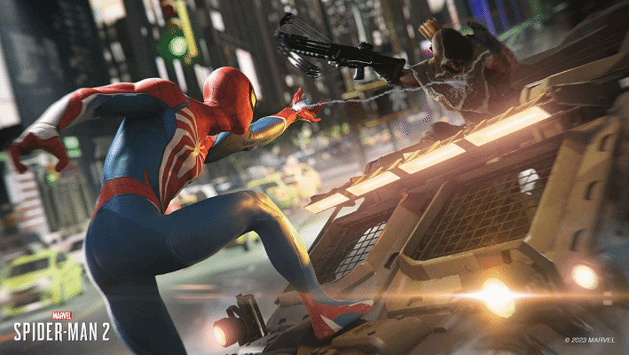 《漫威蜘蛛人2》PS5Pro更新上線：目標60幀＋光追全開