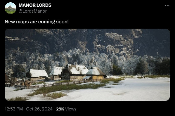 《莊園領主》發布新地圖畫面！玩家：已經等不及了！
