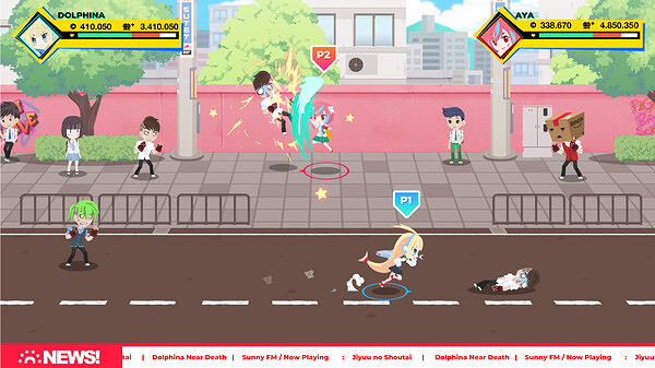 清版街機動作遊戲《School Beat》上線Steam頁面! 清版街機動作遊戲《School Beat》上線Steam頁面!
